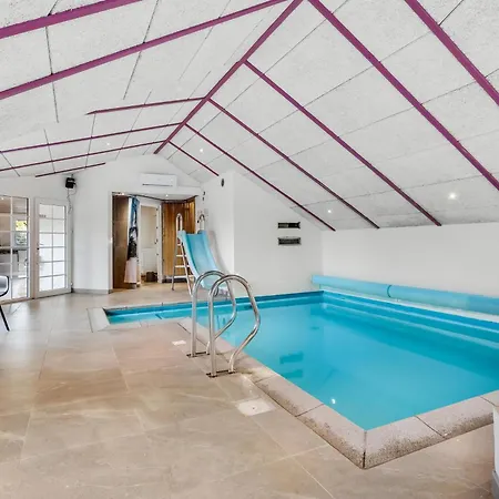 Lovely Pool House On A Lovely Secluded Plot By Sondervig - 1017 * 灵克宾
