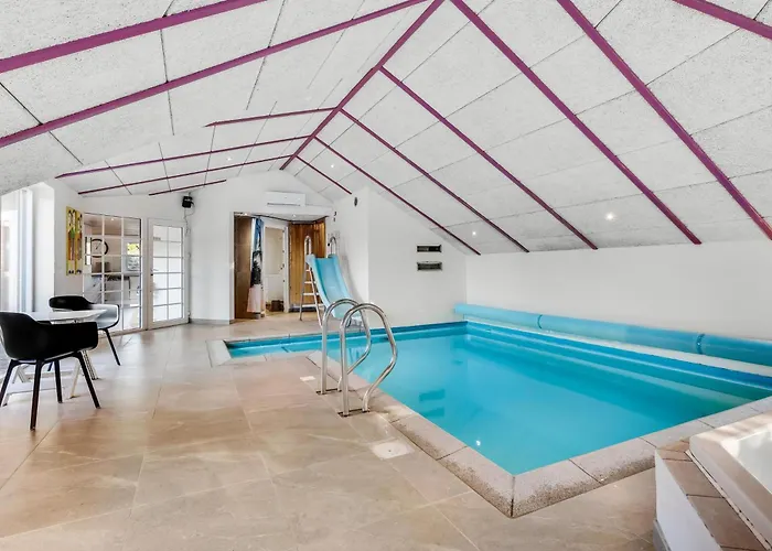 Lovely Pool House On A Lovely Secluded Plot By Sondervig - 1017 * Ringkobing