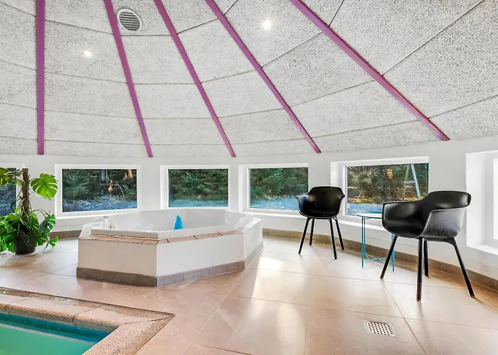 Lovely Pool House On A Lovely Secluded Plot By Sondervig - 1017 *